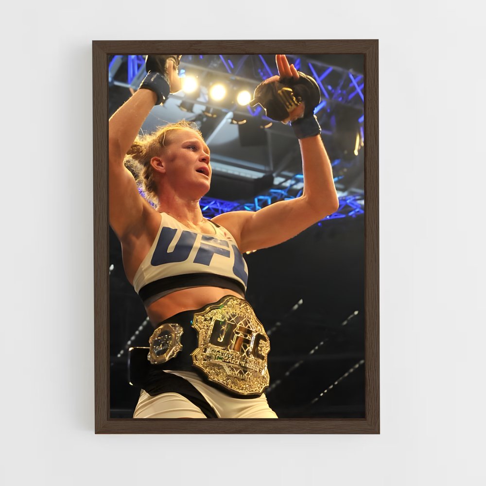 Poster Holly holm – affiche MMA (vue 5)